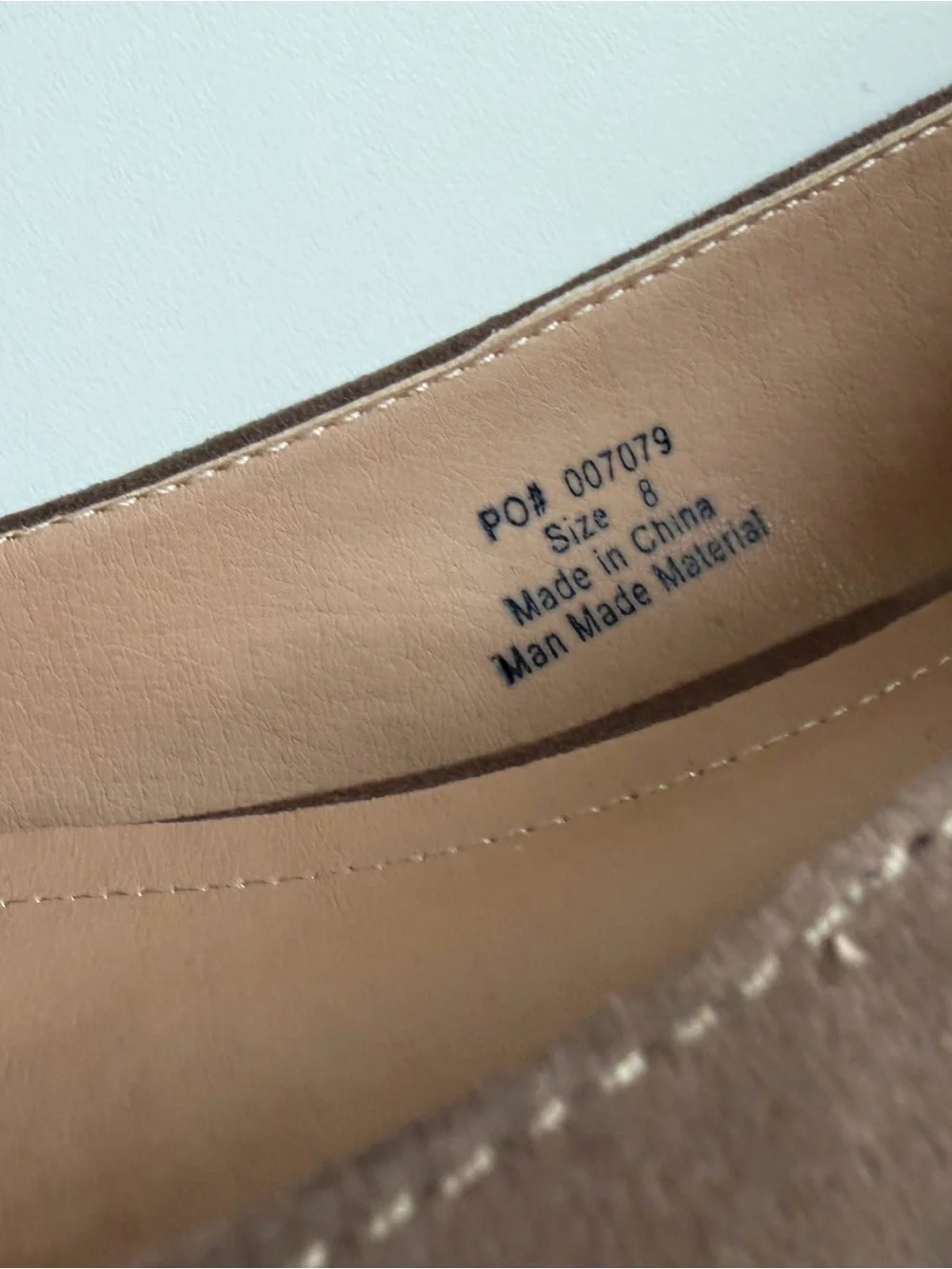 Journee Collection Mindee Taupe Size 8 Women’s- Good condition